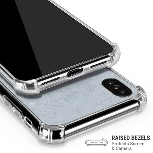 NFL Las Vegas Raiders - Alternate Distressed iPhone XS Max Clear Case